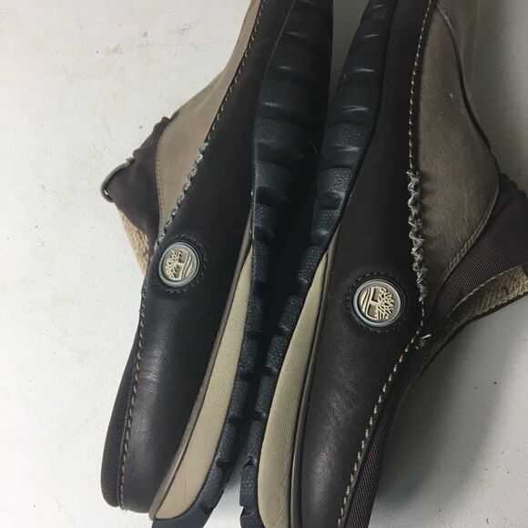 Timberland women khaki suede Mules size 11 - Picture 7 of 8